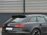 Maxton Design Gloss Black Spoiler Cap Audi A6 C7 Avant (2011-2014)