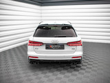 Maxton Design Gloss Black Rear Valance Audi S6 / A6 S-Line C8 (2018-)