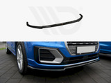 Maxton Design Gloss Black Front Splitter V.1 Audi Q2 Mk1 Sport (2016 - Up)