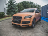 Maxton Design Gloss Black Front Splitter Audi Q7 S-Line Mk1 (2005-2009)