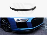 Maxton Design Gloss Black Front Splitter V.2 Audi R8 Mk2 (2015-2017)