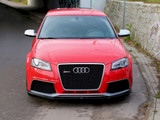 Maxton Design Gloss Black Front Splitter Audi RS3 8P (2011-2012)