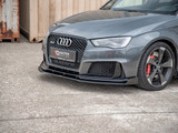 Maxton Design GLOSS FLAPS Front Splitter Flaps Audi RS3 8V Sportback (2015-2016)