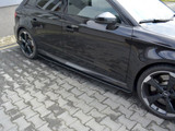 Maxton Design Racing Side Skirts Diffusers V.1 Audi RS3 8V Facelift Sportback (2017-20)