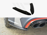 Maxton Design Gloss Black Rear Side Splitters Audi Rs6 C7