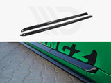 Maxton Design Gloss Black Side Skirts Diffusers Audi S3 8L (1999-2003)
