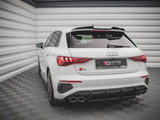 Maxton Design Black Street Pro Rear Diffuser Audi S3 8Y (2020-)