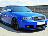 Maxton Design Gloss Black Front Splitter Audi S4 B6 (2003-2005)