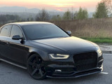 Maxton Design Gloss Black Front Splitter V.1 Audi S4 B8/ A4 B8 S-Line Facelift