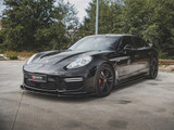 Maxton Design Gloss Black Front Splitter V1 Porsche Panamera Turbo 970 Facelift (2013-2016)