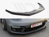 Maxton Design Gloss Black Front Splitter Porsche Panamera Gts 971 (2019-)