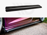 Maxton Design Gloss Black Side Skirts Diffusers Seat Ibiza 4 Sportcoupe (Preface)