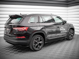 Maxton Design Gloss Black Side Skirts Diffusers Skoda Kodiaq Mk1 Facelift (2021-)