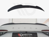 Maxton Design Gloss Black Spoiler Cap V.2 Skoda Superb Mk3 / Mk3 Fl Hatchback (2015-)