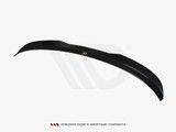 Maxton Design Gloss Black Spoiler Cap Skoda Superb Mk3 / Mk3 Fl Estate (2015-)