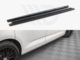 Maxton Design Gloss Black Side Skirts Diffusers VW Caddy Mk5 (2020-)