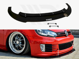 Maxton Design Front Racing Splitter VW Golf Mk6 GTI 35Th