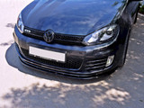 Maxton Design Gloss Black Front Splitter Ver.2 VW Golf Vi GTI