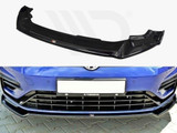 Maxton Design Gloss Black Front Splitter V.2 VW Golf R 7.5 (2017-19)