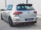 Maxton Design Black Maxton Racing Rear Diffuser V.1 VW Golf Mk 7 GTI 2013-2016