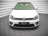 Maxton Design Black Street Pro Front Splitter V.2 VW Golf R Mk7 (2013-2016)