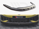 Maxton Design Gloss Black Front Splitter V4 VW Golf 8 GTI Clubsport (2020-)