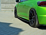 Maxton Design Gloss Black Side Skirts Diffusers VW Scirocco R Mk3/ Mk3 Facelift
