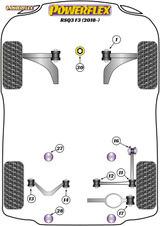 Powerflex Lower Engine Mount Insert (Large) Track Use - RSQ3 F3 - PFF85-830P