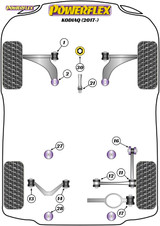 Powerflex Lower Torque Mount Small Bush - Kodiaq (2017 - ON) - PFF3-1326
