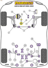 Powerflex Rear Upper Wishbone Outer Bushes Camber Adjustable - A3 MK2 8P (2003-2012) - PFR85-513G