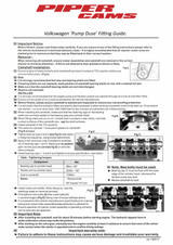 Pipercams Camshaft - Fast Road (V.A.G.) - 1.9 Diesel PD 'PUMP DUSE'