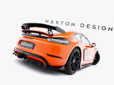 Maxton Design Rear Splitter (Vertical Bars) Porsche 718 Cayman GTS 982c