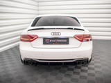 Maxton Design Rear Valance Audi A5 Sportback 8T Facelift (Version with single exhausts on both sides)