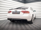 Maxton Design Rear Valance Audi A5 Sportback 8T Facelift (Version with dual exhausts on one side)