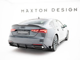 Maxton Design Street PRO Rear Diffuser + Flaps Audi A5 F5 Facelift