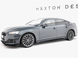 Maxton Design Street PRO Side Skirts Diffusers + Flaps Audi A5 Sportback F5 Facelift