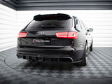 Maxton Design Rear Valance Audi A6 Sedan / Avant C7 (Single side dual exhaust version)
