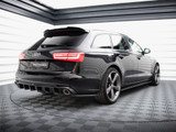 Maxton Design Rear Side Splitters V.3 Audi A6 Avant / Sedan C7