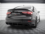 Maxton Design Street PRO Rear Diffuser Audi RS3 Sedan 8V Facelift