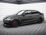 Maxton Design Street PRO Side Skirts Diffusers Audi RS3 Sedan 8V Facelift