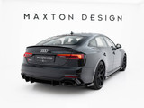 Maxton Design Street Pro Rear Side Splitters + Flaps Audi RS5 Coupe / Sportback F5