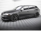 Maxton Design Street PRO Side Skirts Diffusers + Flaps Audi RS6 Avant C6
