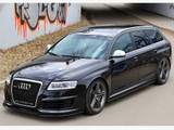 Maxton Design Side Skirts Diffusers Audi RS6 C6 - Carbon Look