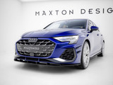 Maxton Design Street PRO Front Splitter Audi A3 S-Line Sedan / S3 Sedan 8Y Facelift