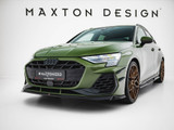 Maxton Design Front Splitter V.2 Audi S3 Sportback / A3 S-Line Sportback 8Y Facelift
