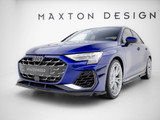 Maxton Design Front Splitter V.2 Audi A3 S-Line Sedan / S3 Sedan 8Y Facelift