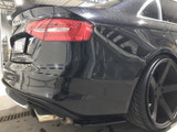 Maxton Design Rear Side Splitters Audi S4 B8 Facelift (2012-UP) - Textured