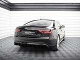 Maxton Design Rear Valance Audi S5 / A5 S-Line Coupe / Cabrio 8T (Single side dual exhaust version)