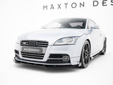 Maxton Design Street PRO Front Splitter + Flaps Audi TT S / TT S-Line 8J Facelift