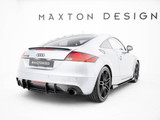 Maxton Design Street PRO Rear Diffuser Audi TT S-Line 8J Facelift